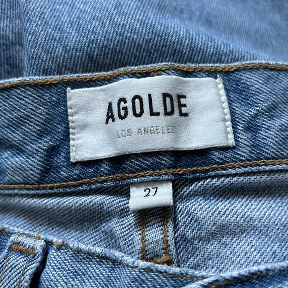 Agolde Mid Rise Relaxed Boot in Curio - Picture 4 of 7